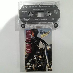 TINA TURNER - LOVE THING - FOREIGN AFFAIR - 1991 CASSETTE SINGLES - TESTED